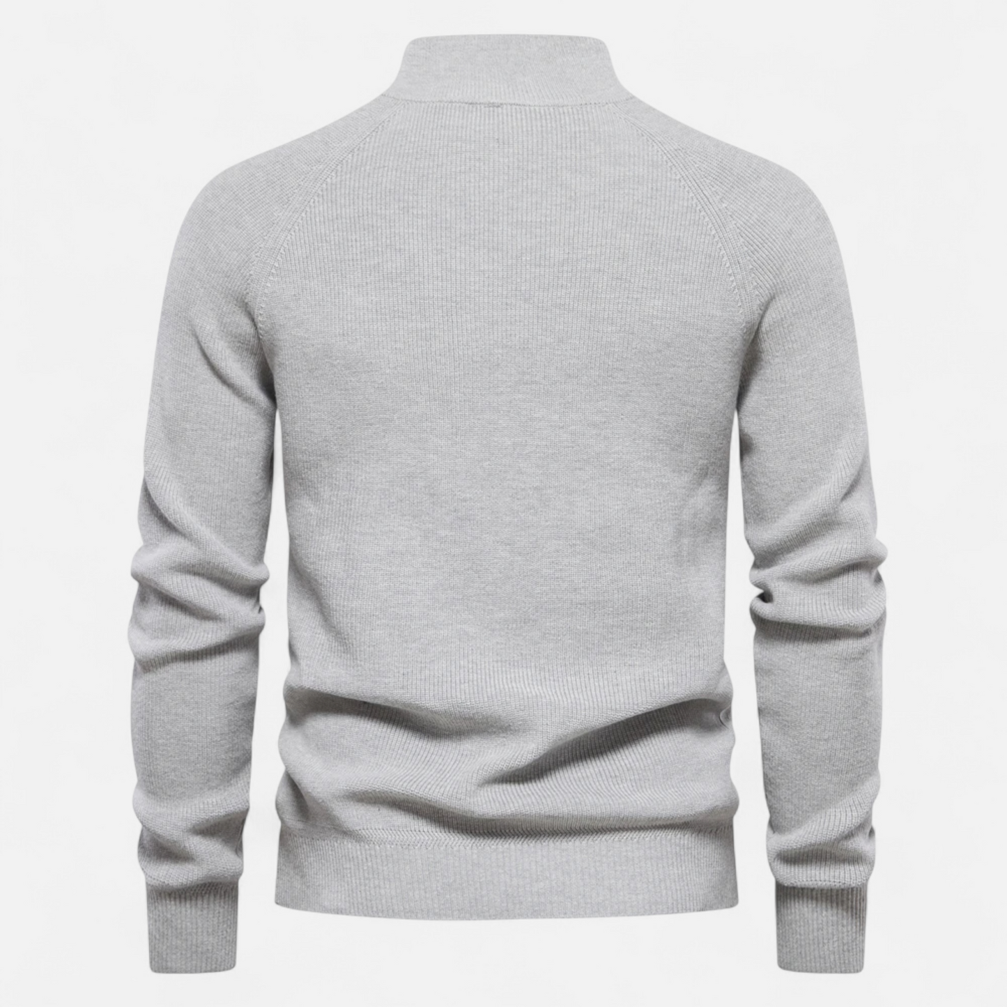 Oliver | Cozy Cotton Half Zip Sweater for Men 13
