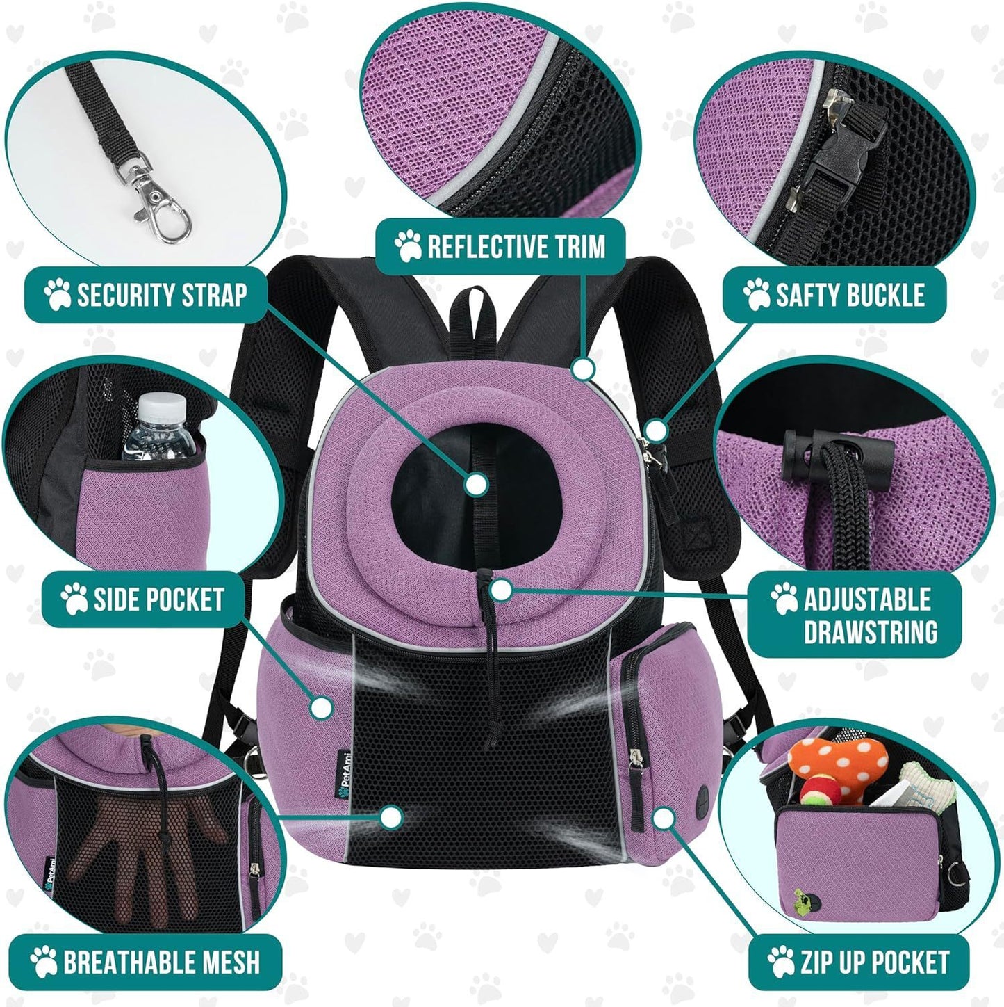 Outdoor Pet Carrier Bag for Dogs
