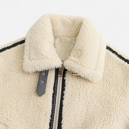 Women’s Winter Jacket – Soft Fur-Effect Texture for Warm Everyday Comfort