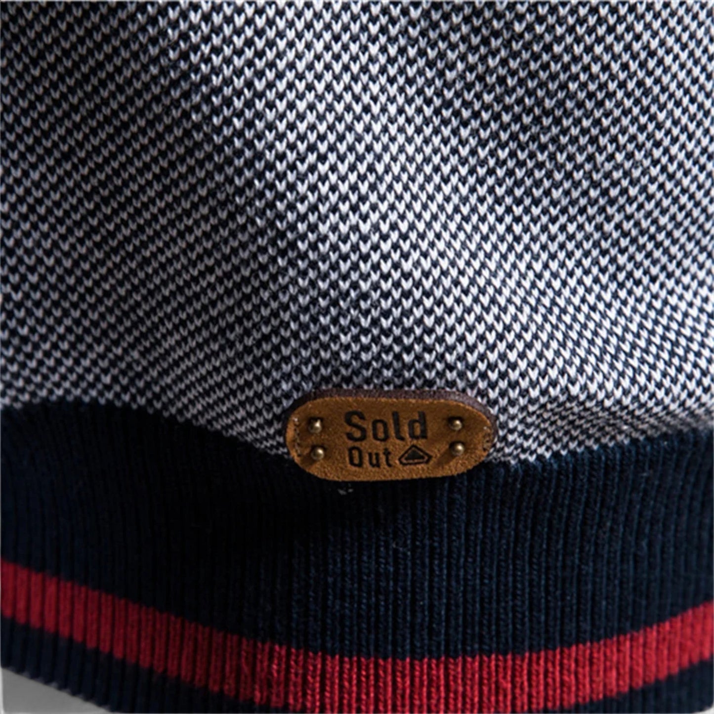 Men’s Sweater with Zip Front – Soft Cotton Knit for Everyday Wear