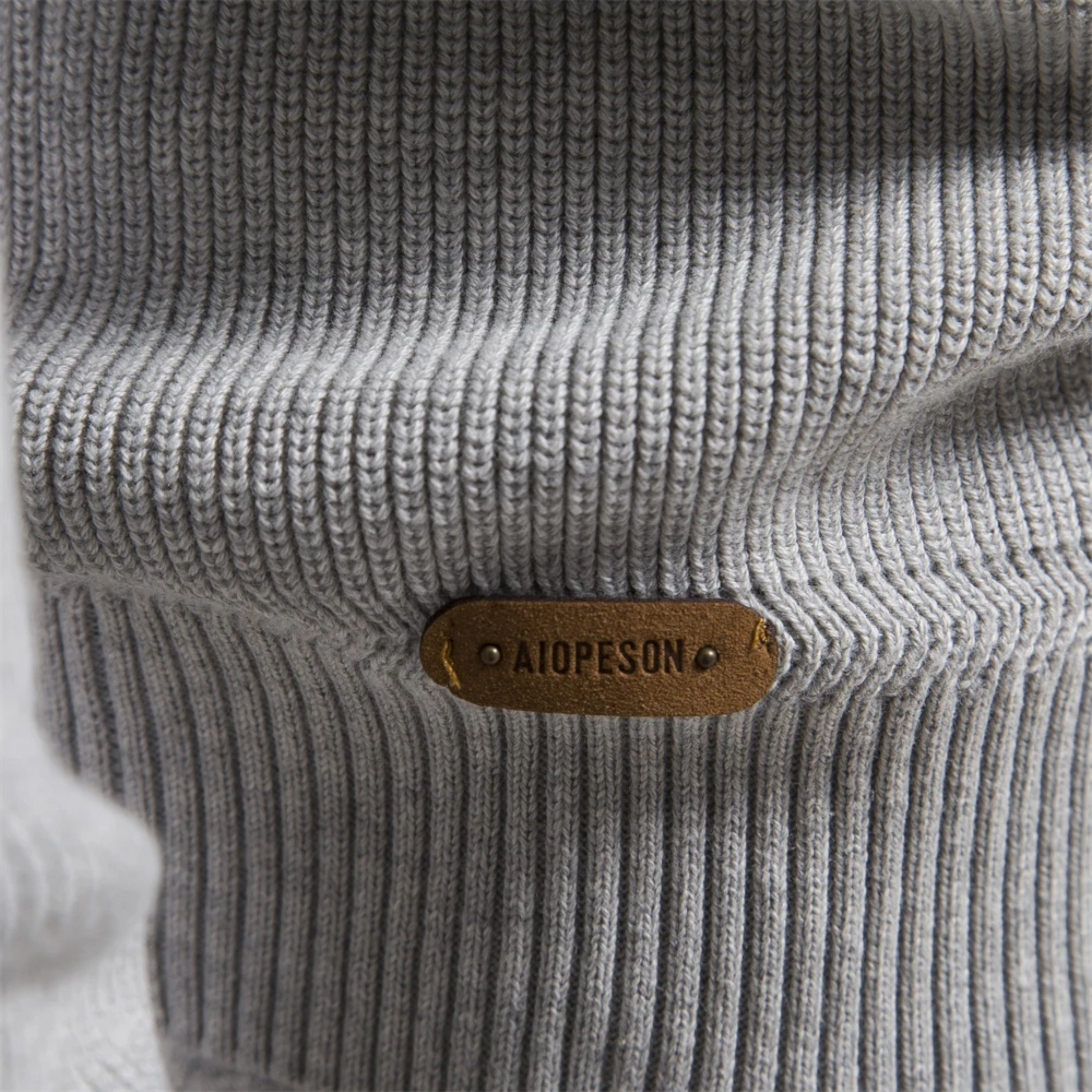 Oliver | Cozy Cotton Half Zip Sweater for Men 11