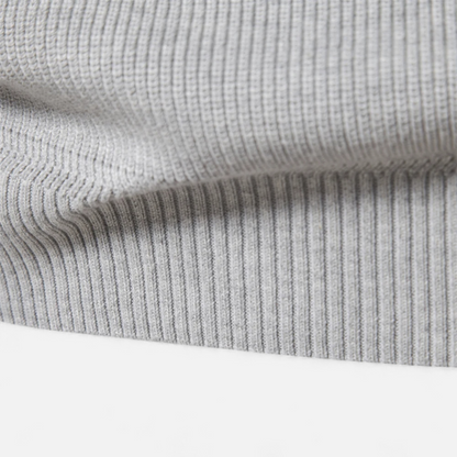 Oliver | Cozy Cotton Half Zip Sweater for Men 12
