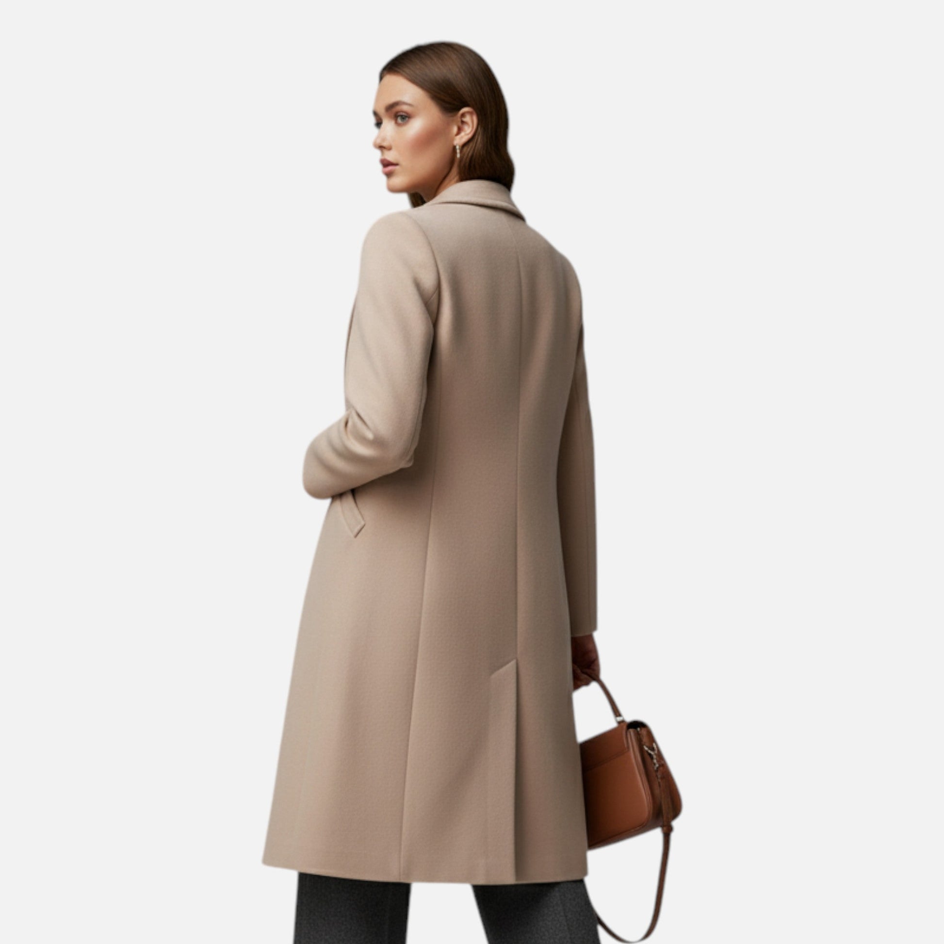 Isabella | Elegant Longline Winter Coat for Women 5