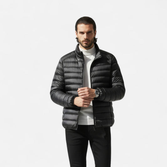 Men’s Lightweight Jacket – Slim Stand-Collar Design for Everyday Comfort