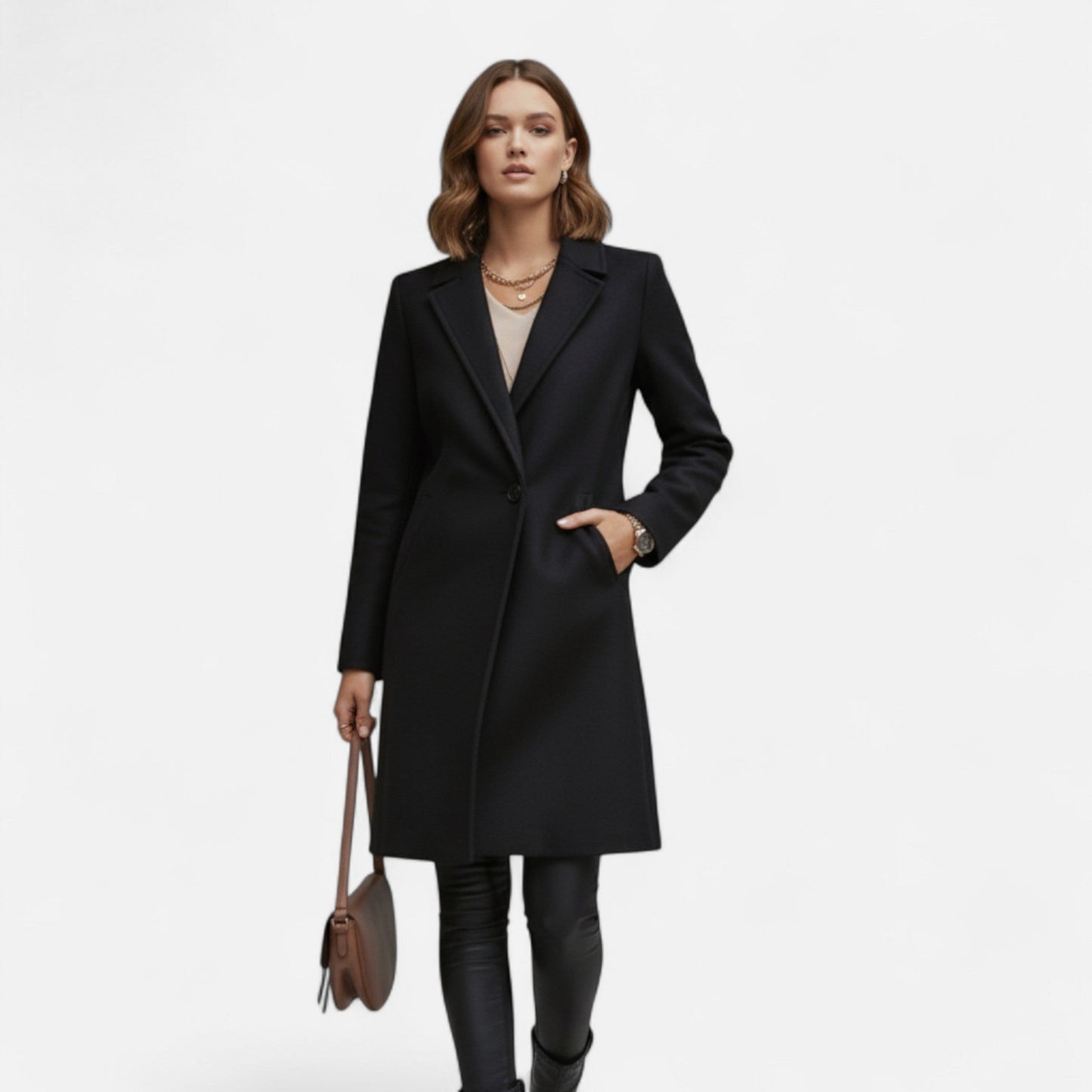 Isabella | Elegant Longline Winter Coat for Women 6