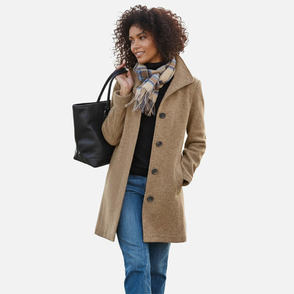 Charlotte | Elegant Tailored Wool Coat for Winter 2