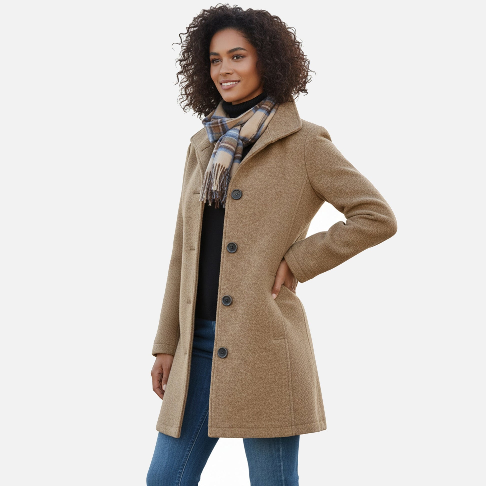 Charlotte | Elegant Tailored Wool Coat for Winter 3