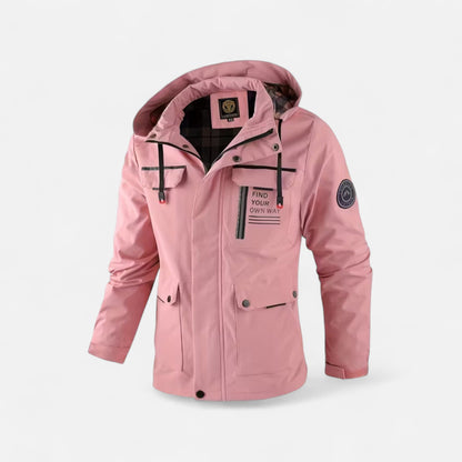 Men’s Windbreaker Jacket – Lightweight Hooded Design for Outdoor Comfort