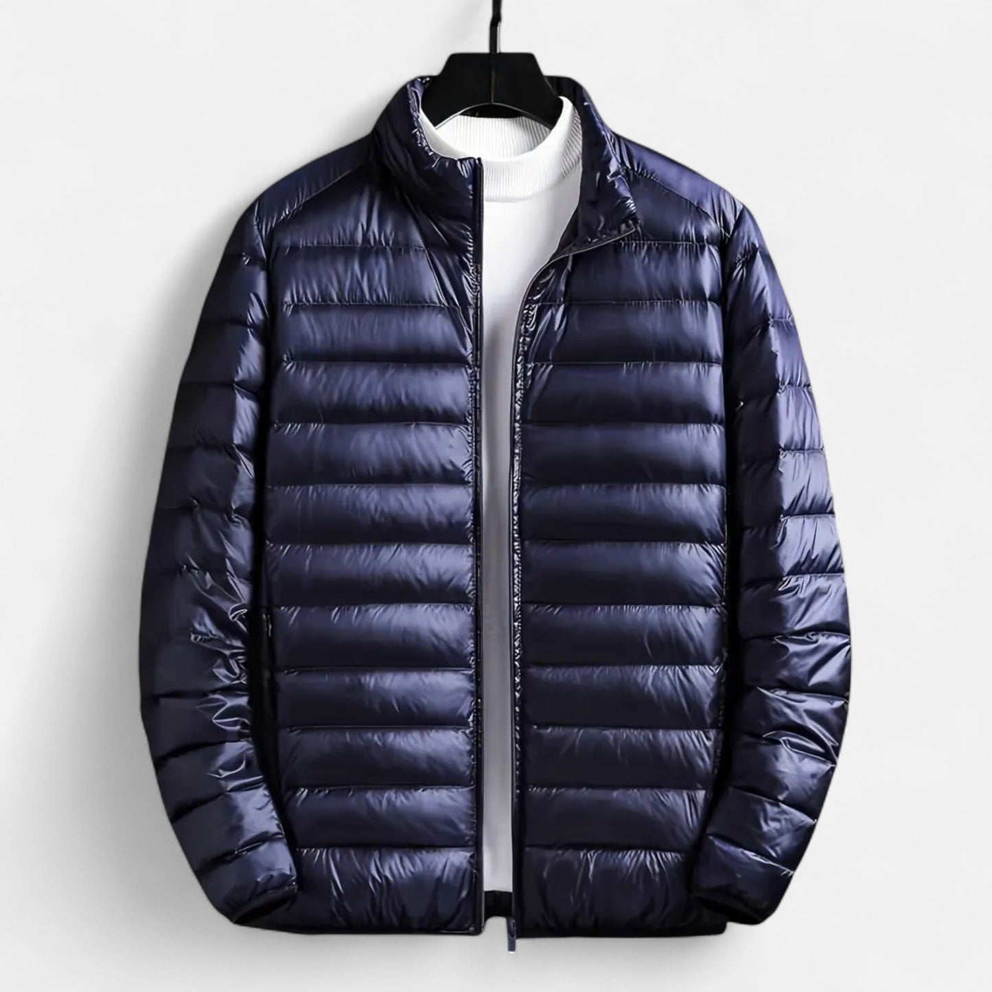 Men’s Lightweight Jacket – Slim Stand-Collar Design for Everyday Comfort