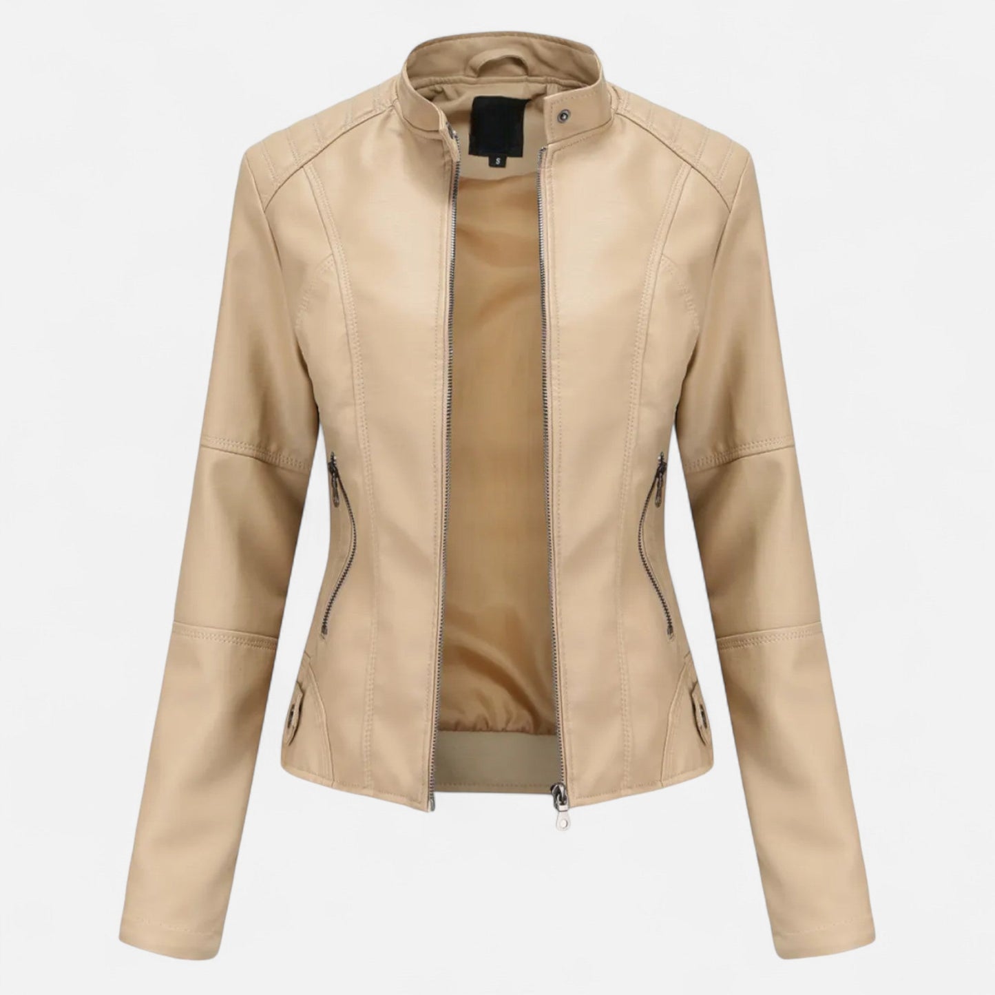 Lydia | Modern Lightweight Womens Leather Jacket 4