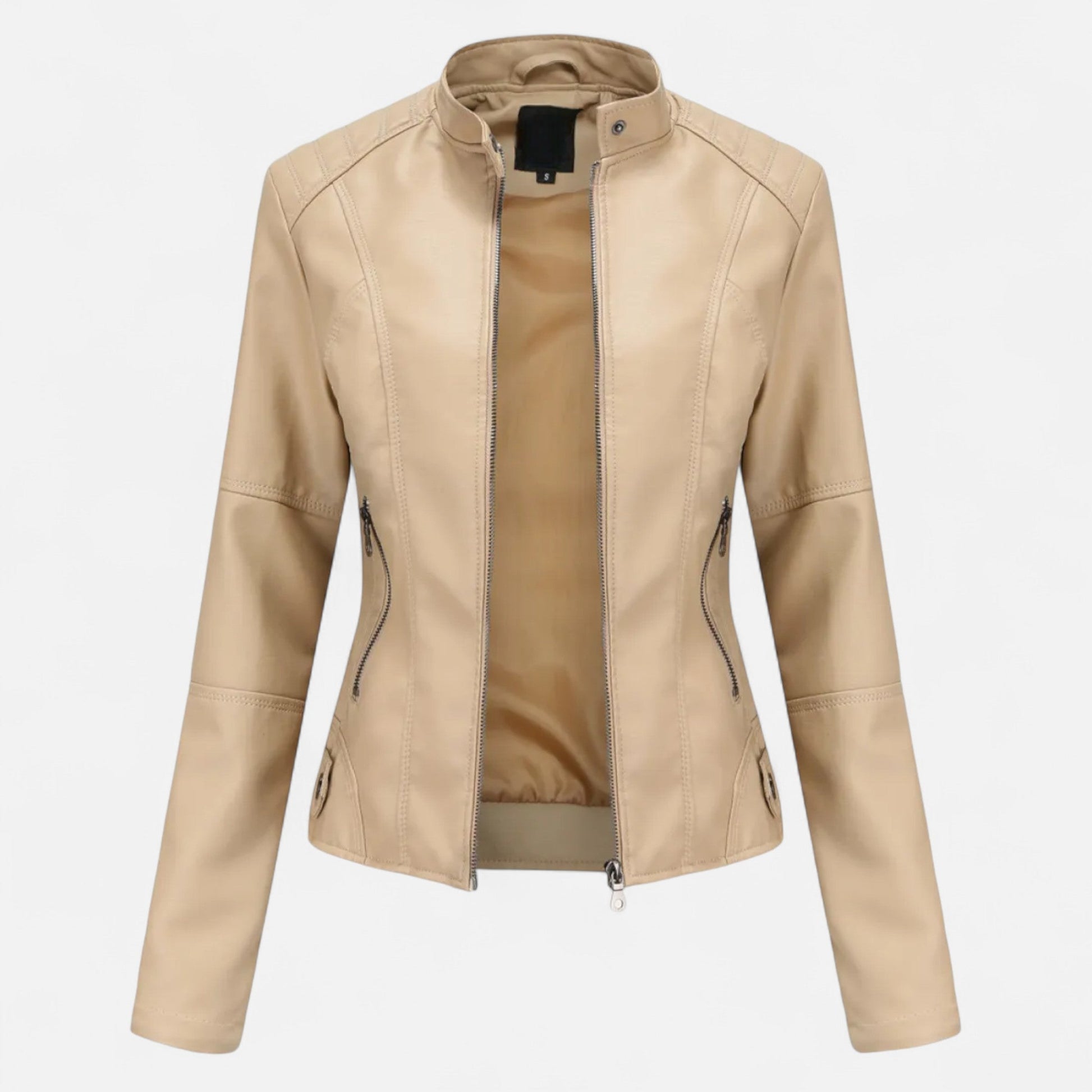 Lydia | Modern Lightweight Womens Leather Jacket 4