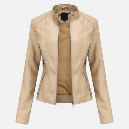 Lydia | Modern Lightweight Womens Leather Jacket 4
