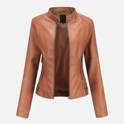 Lydia | Modern Lightweight Womens Leather Jacket 7